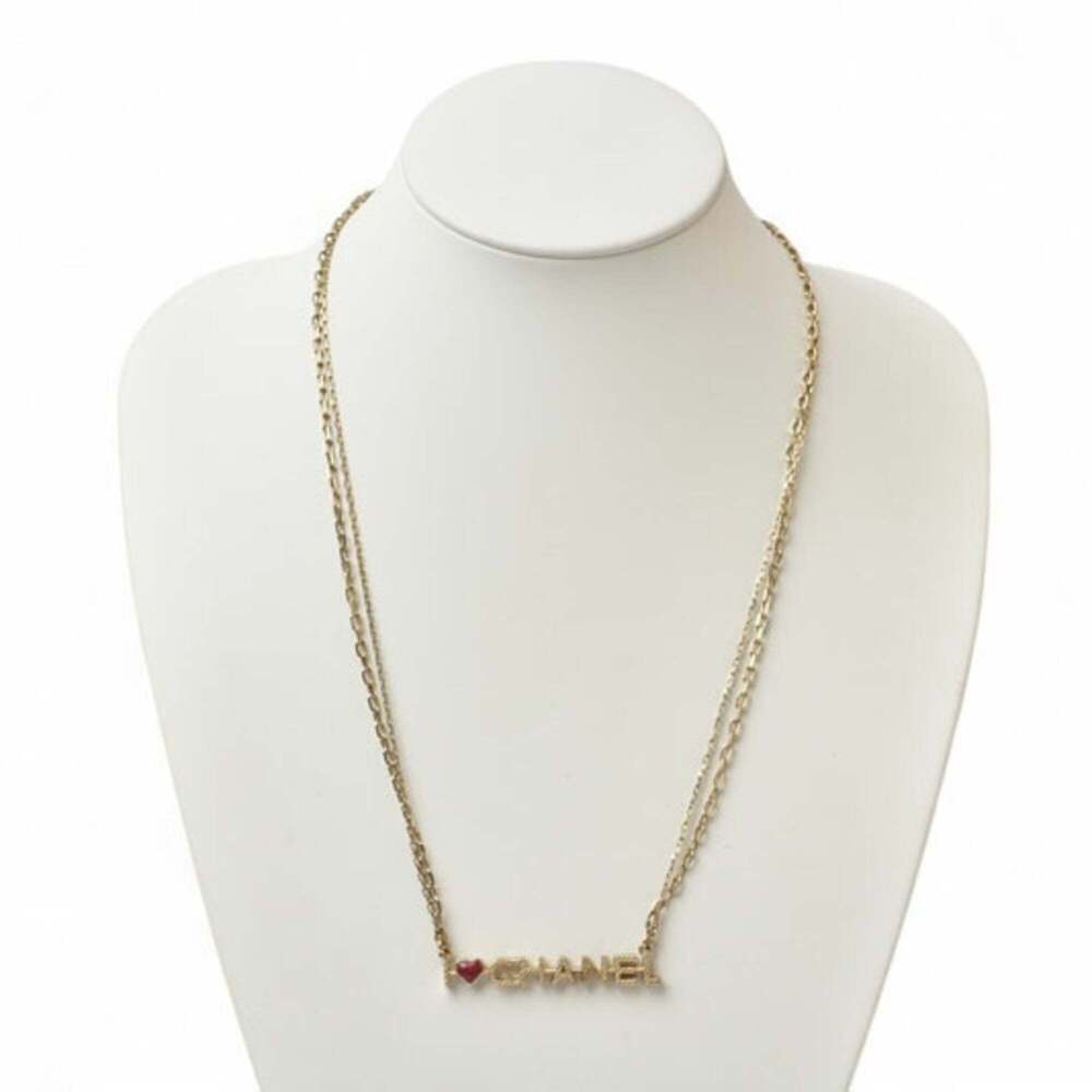 CHANEL Authentic Gold Love Necklace - Picture 7 of 7